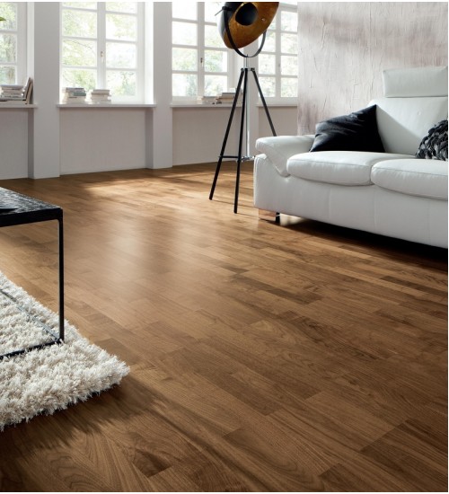 德国汉诺地板三层橡木Longstrip American Walnut Trend 523812